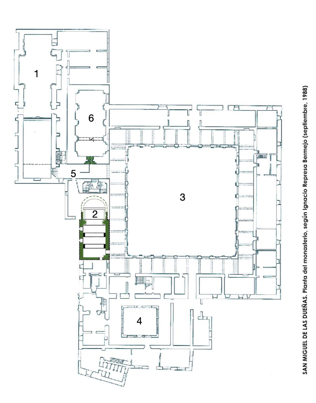 Plano de San Miguel delas dueñas